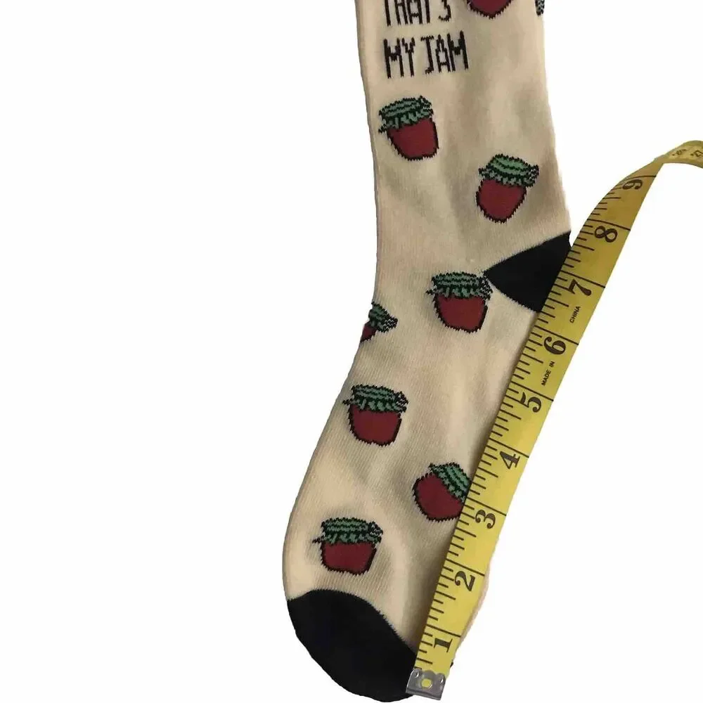 Strawberry Jam Socks Unisex  One Size Multicolor